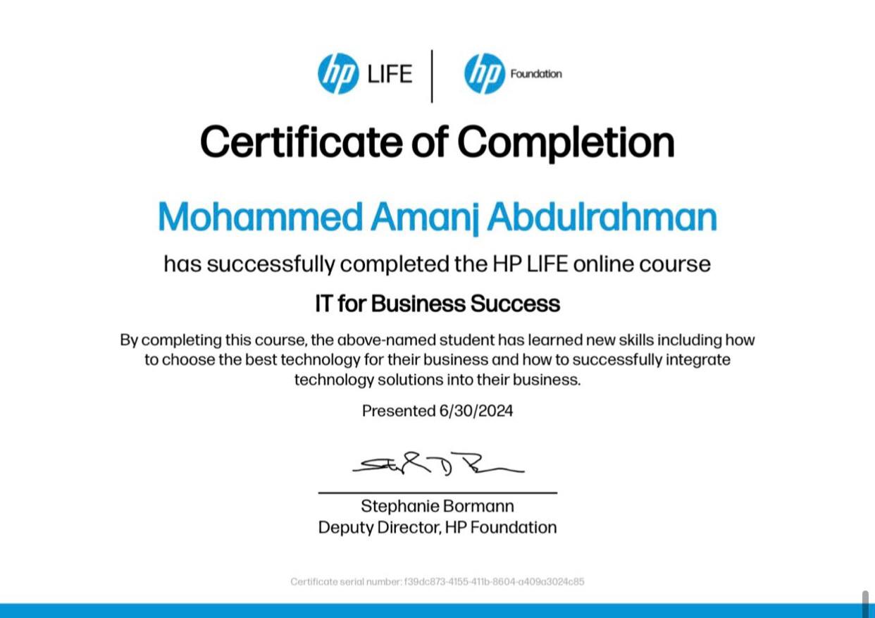 IT for Business Success